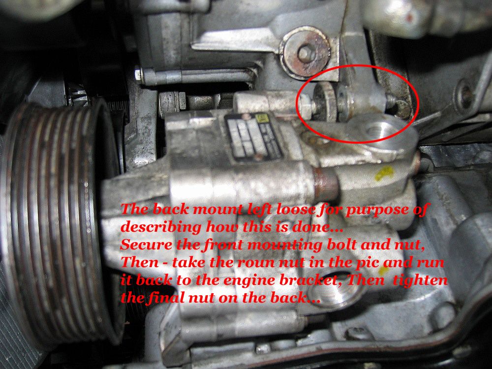 DIY 540i power steering pump repair BimmerFest BMW Forum
